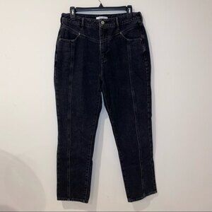 Pacsun black denim high waisted mom jeans Womens size 29